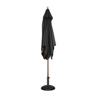 Bolero Square Outdoor Umbrella 2.5m Black • PAS-GH990