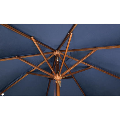 Bolero Square Outdoor Umbrella 2.5m Navy Blue • PAS-GH991
