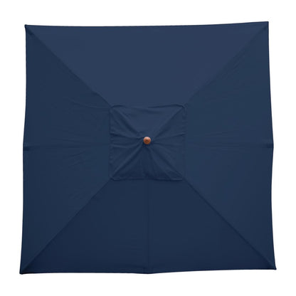 Bolero Square Outdoor Umbrella 2.5m Navy Blue • PAS-GH991