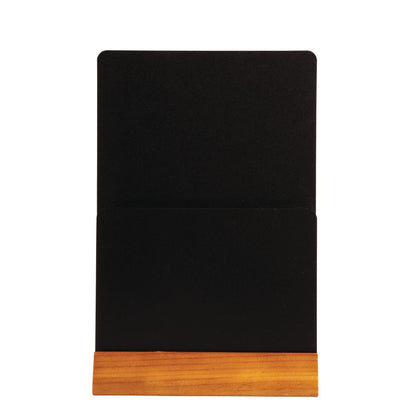 Olympia Tabletop Double Chalkboard Menu Holder • PAS-GJ096