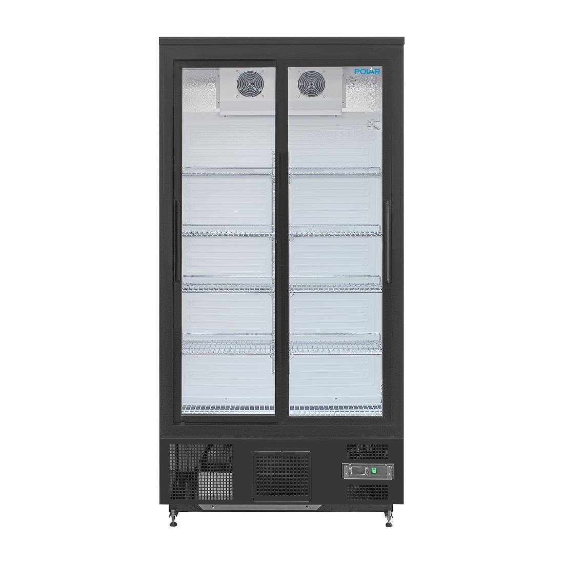 Polar G-Series Upright Back Bar Cooler with Sliding Doors 490Ltr • PAS-GJ448-A