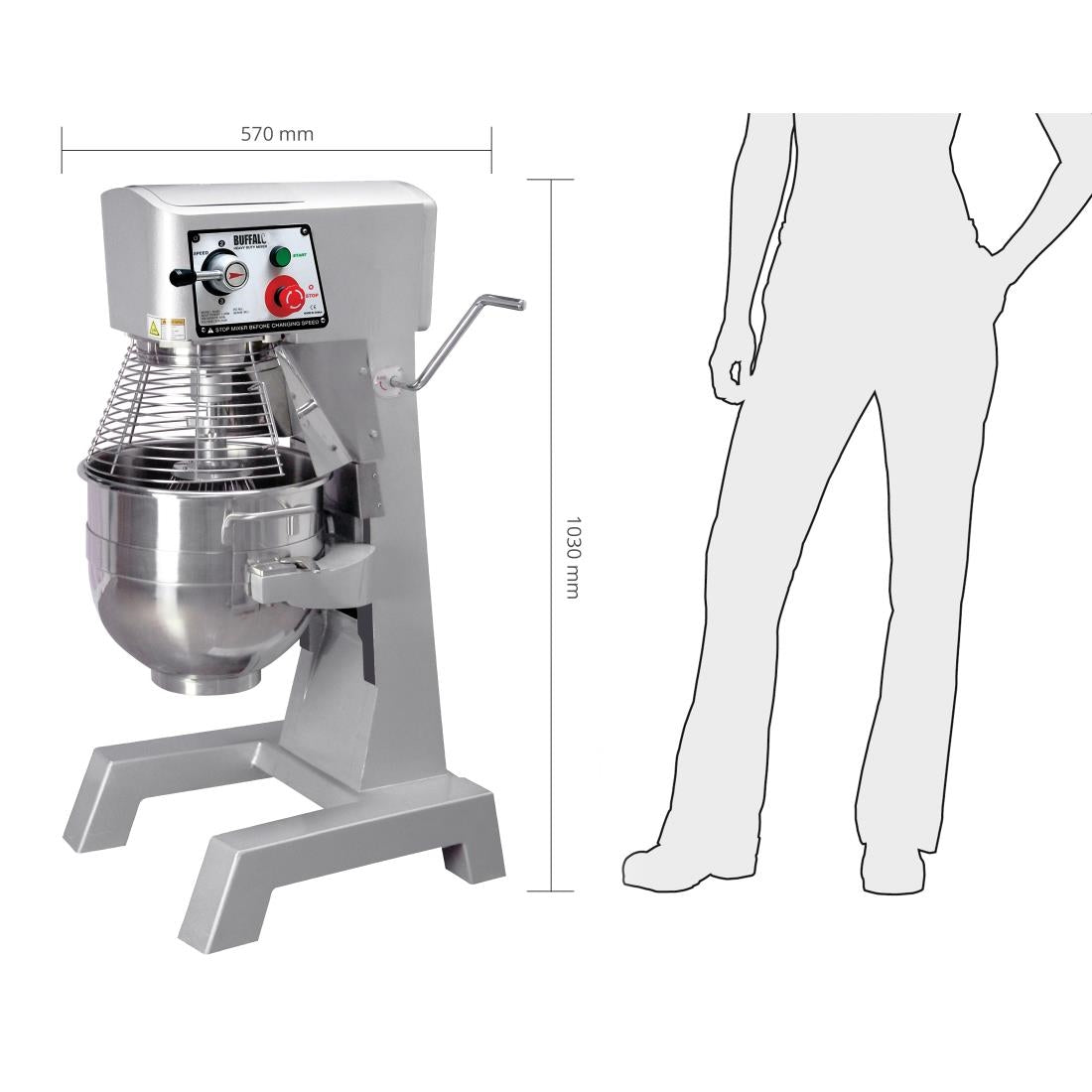 Apuro Planetary Mixer 30Ltr • PAS-GJ461-A