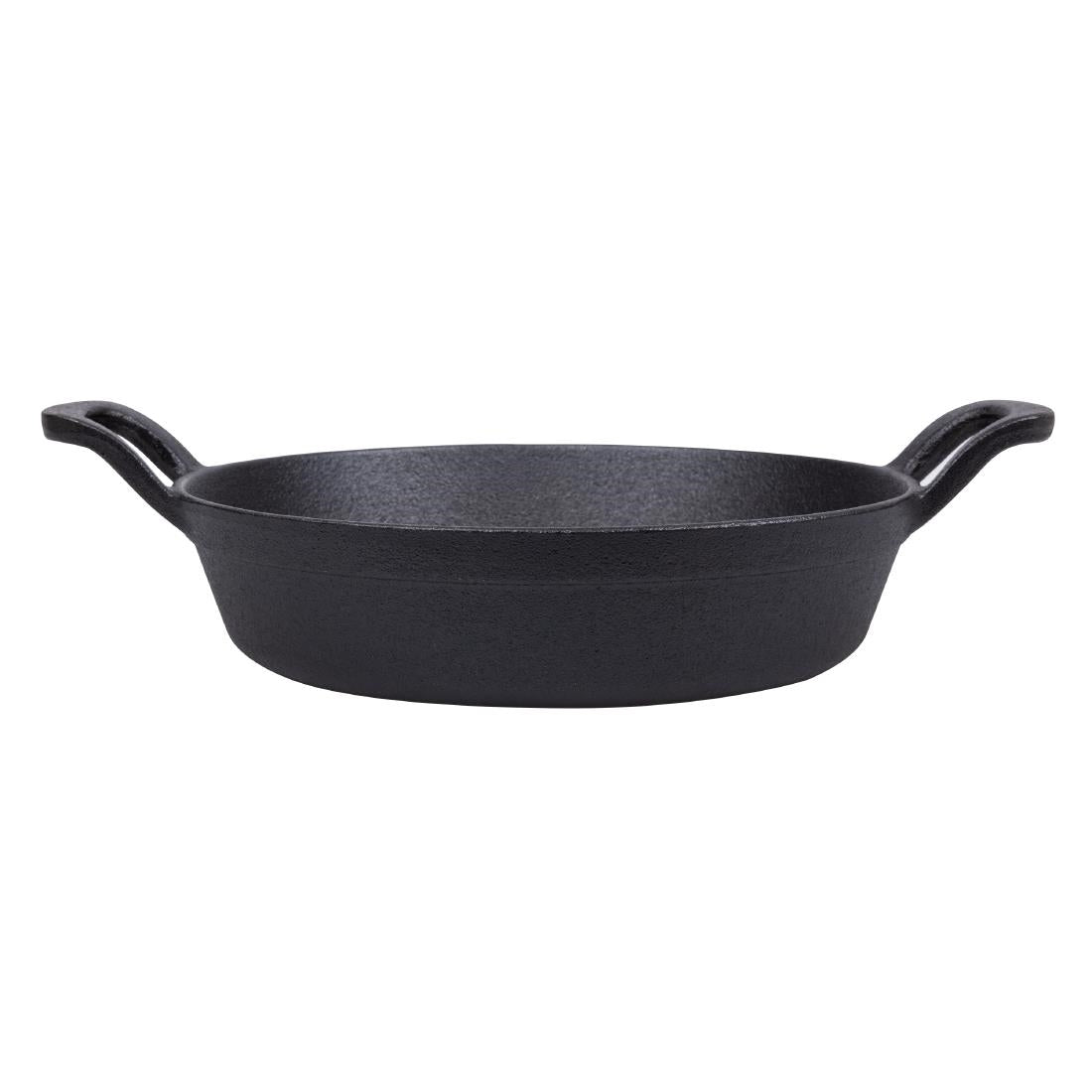 Olympia Round Cast Iron Eared Dish • PAS-GJ554