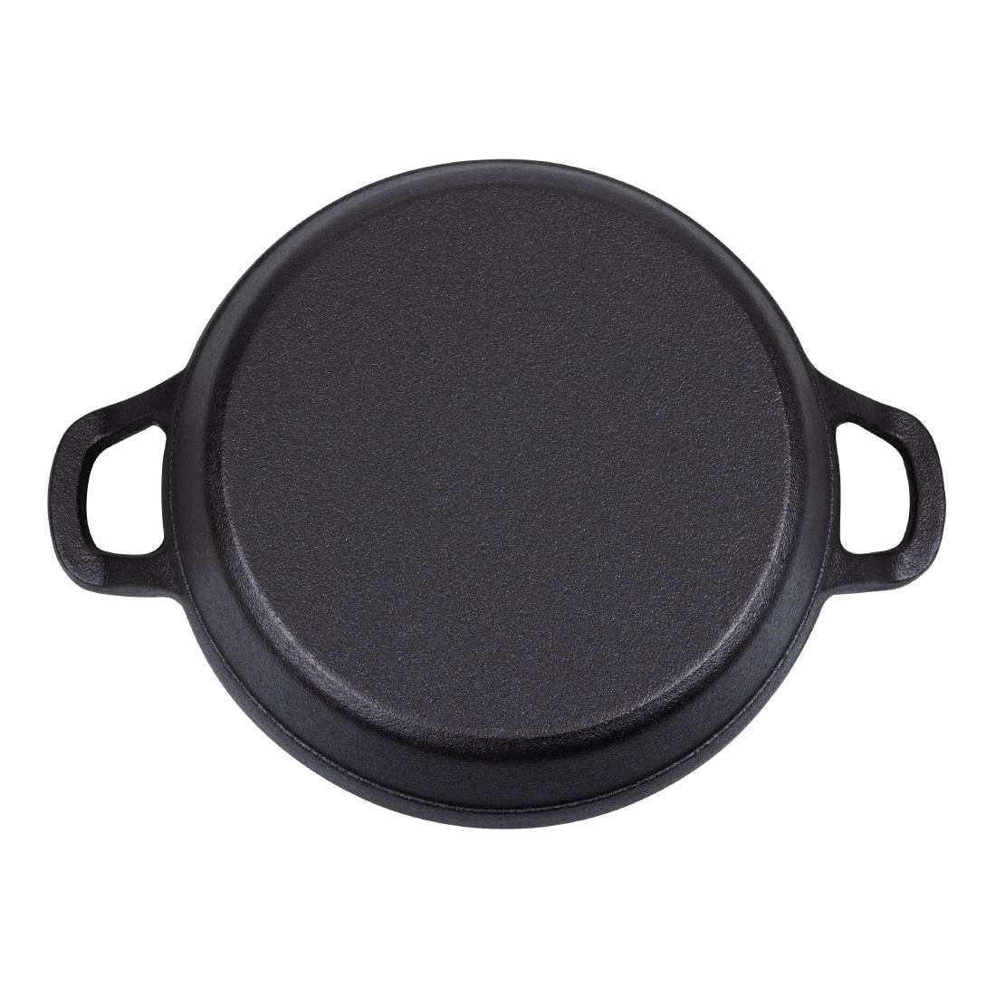 Olympia Round Cast Iron Eared Dish • PAS-GJ554