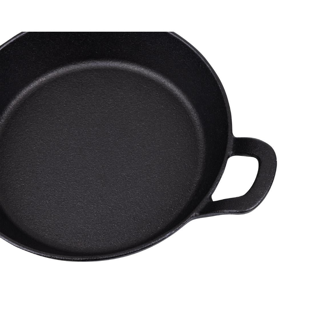 Olympia Round Cast Iron Eared Dish • PAS-GJ554