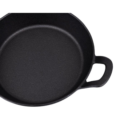 Olympia Round Cast Iron Eared Dish • PAS-GJ554