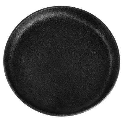 Olympia Round Cast Iron Sizzle Platter 220mm (220(Ø)x30(H)mm) • PAS-GJ556