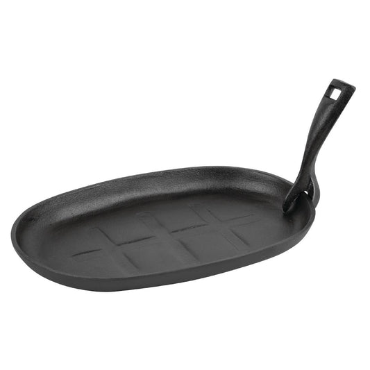Olympia Cast-Iron Oval Sizzle Platter 280mm • PAS-GJ557