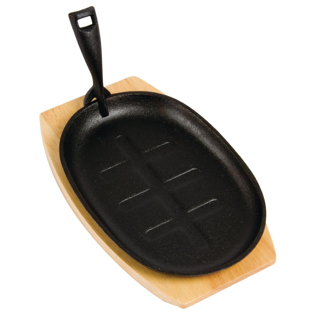 Olympia Cast-Iron Oval Sizzle Platter 280mm • PAS-GJ557