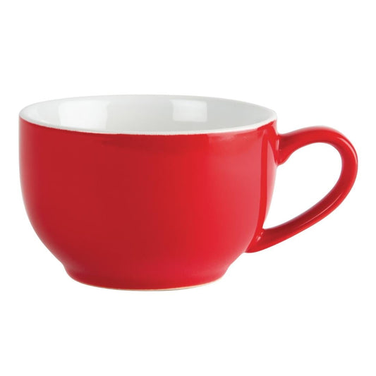Olympia Cafe Coffee Cup Red - 230ml 8fl oz (12 Pack) • PAS-GK073