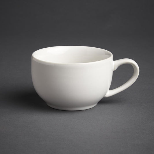 Olympia Cafe Coffee Cup White - 230ml 8fl oz (12 Pack) • PAS-GK074