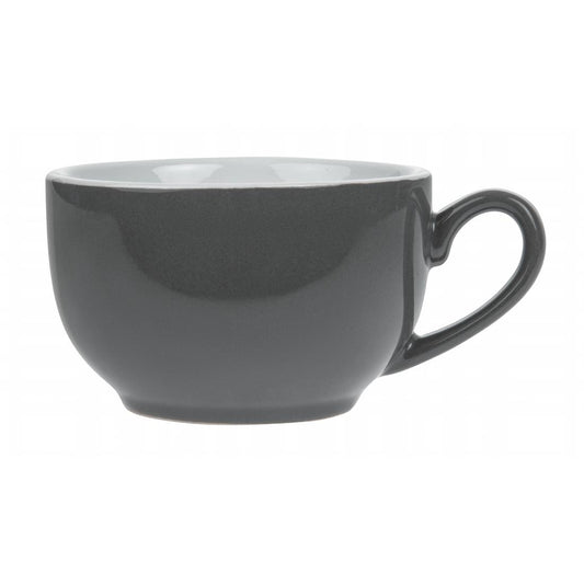 Olympia Cafe Coffee Cup Charcoal - 230ml 8fl oz (12 Pack) • PAS-GK075