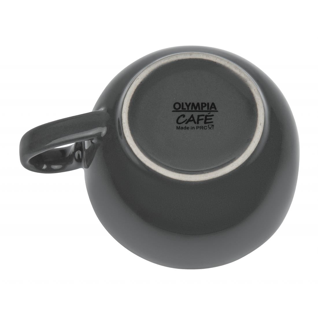 Olympia Cafe Coffee Cup Charcoal - 230ml (12 Pack) (Pack of 12) • PAS-GK075