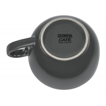 Olympia Cafe Coffee Cup Charcoal - 230ml (12 Pack) (Pack of 12) • PAS-GK075