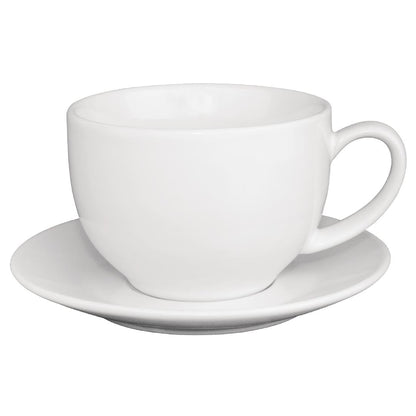 Olympia Cafe Cappuccino Cup White - 340ml 11.5fl oz (Box 12) • PAS-GK077