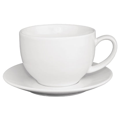 Olympia Cafe Cappuccino Cup White - 340ml 11.5fl oz (12 Pack) • PAS-GK077