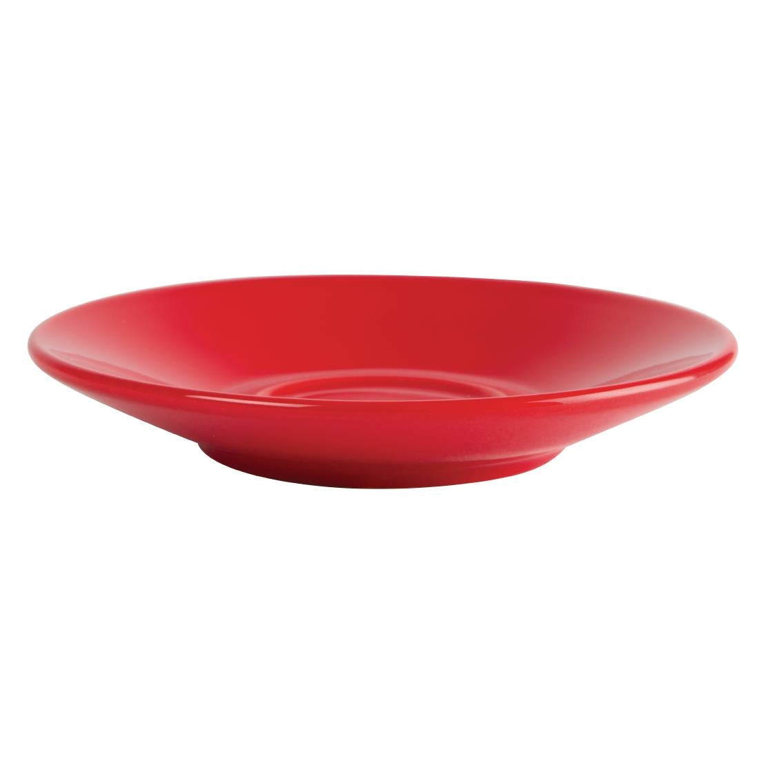 Olympia Cafe Espresso Saucer Red (12 Pack) (Pack of 12) • PAS-GK085