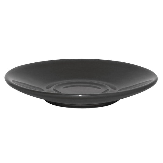 Olympia Cafe Espresso Saucer Charcoal (12 Pack) (Pack of 12) • PAS-GK087