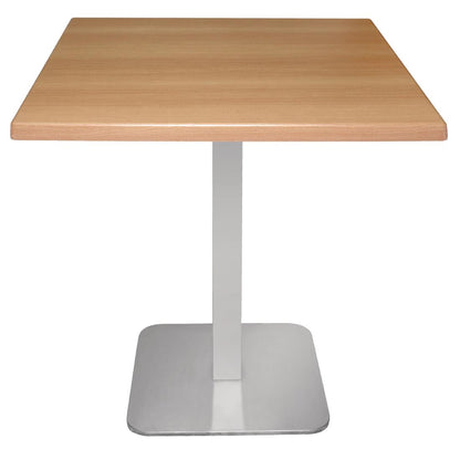 Bolero Square Stainless Steel Table Base • PAS-GK993
