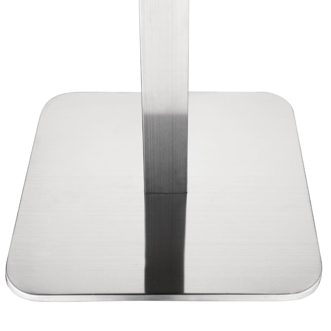 Bolero Square Stainless Steel Table Base • PAS-GK993