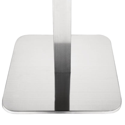 Bolero Square Stainless Steel Table Base • PAS-GK993