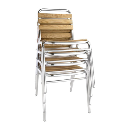 Bolero Ash Bistro Side Chair (4 Pack) (Pack of 4) • PAS-GK997