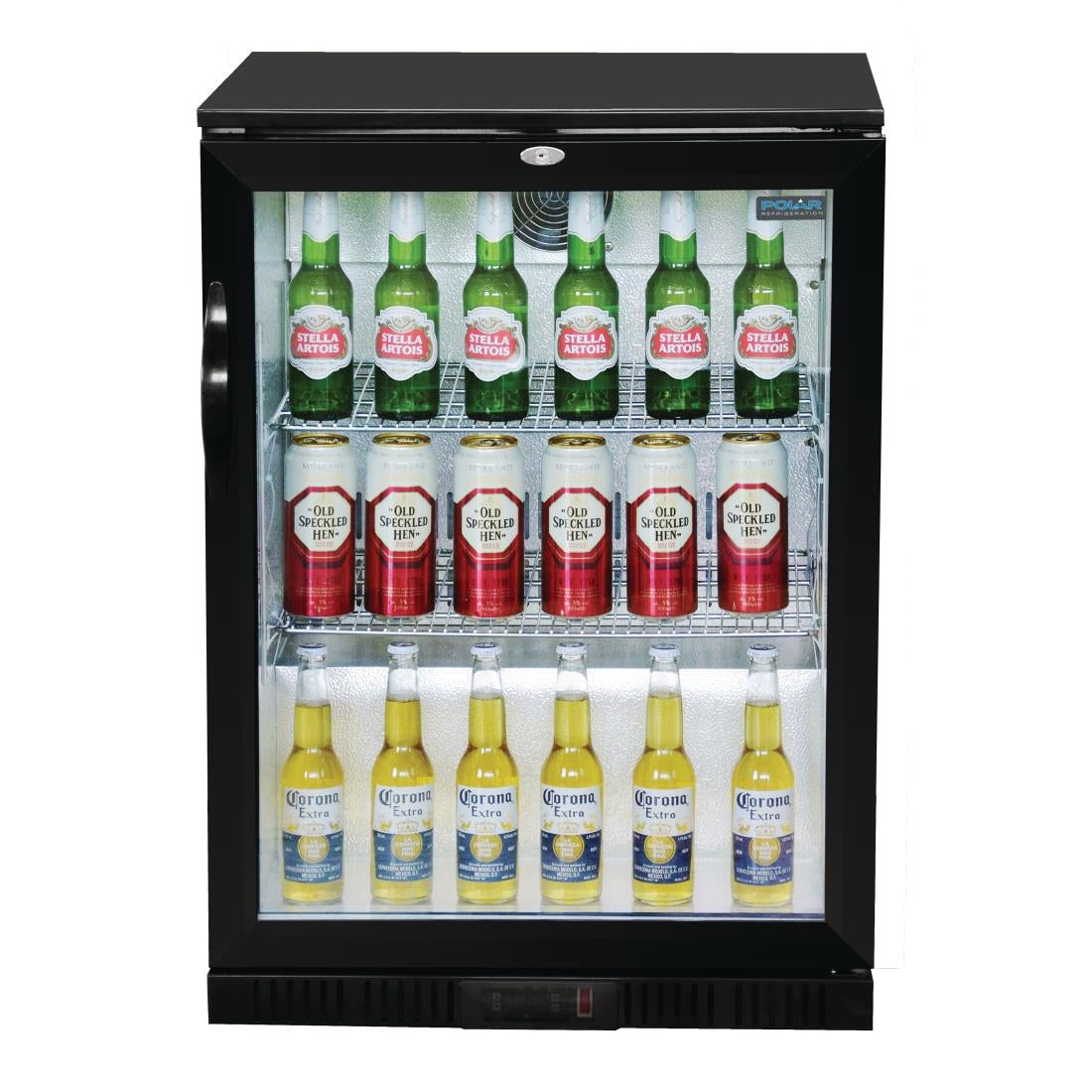 Polar G-Series Back Bar Cooler with Hinged Door 128Ltr • PAS-GL011-A