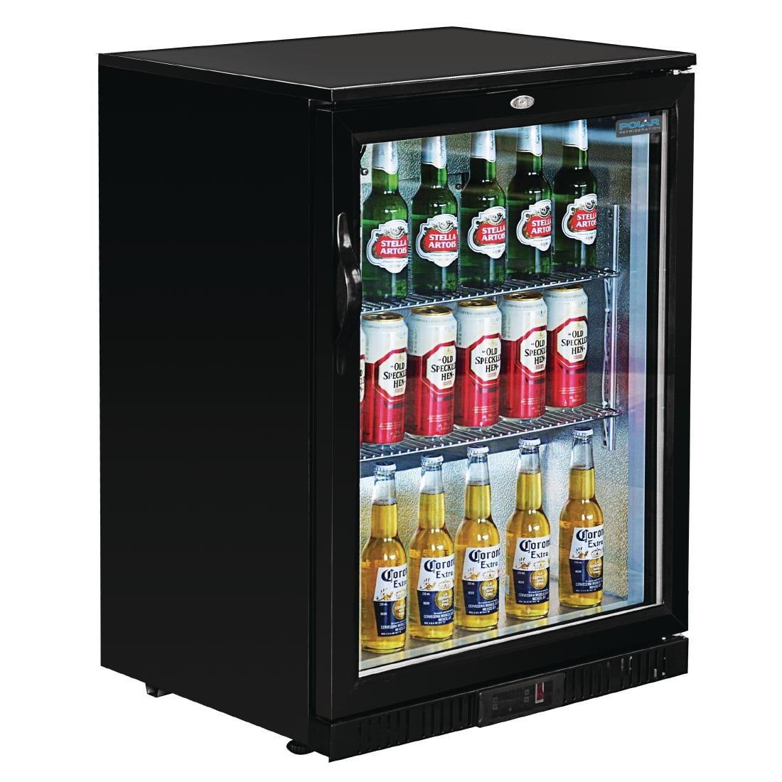 Polar G-Series Back Bar Cooler with Hinged Door 138Ltr • PAS-GL001-A