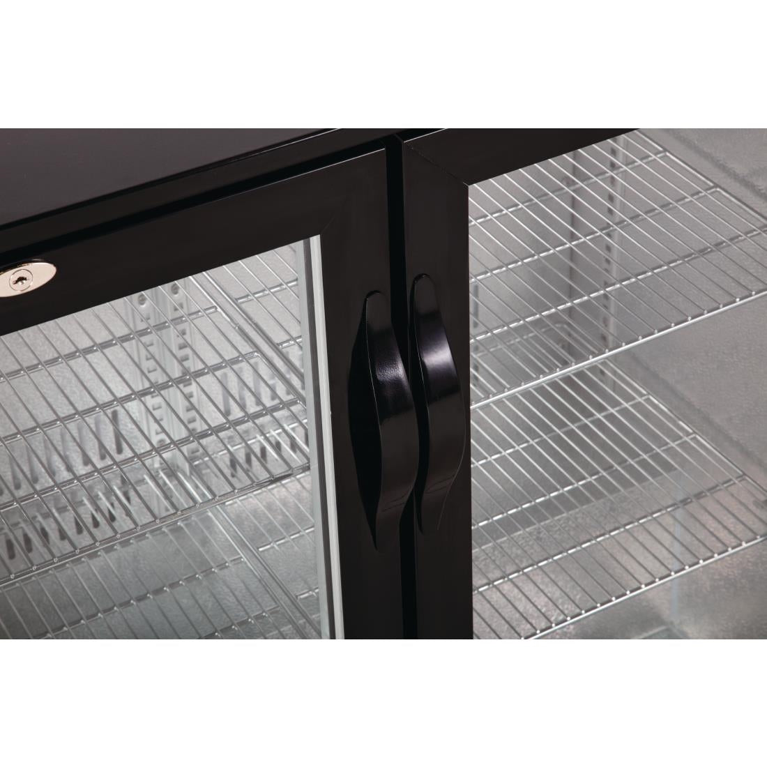 Polar G-Series Back Bar Cooler with Hinged Doors 198Ltr • PAS-GL012-A