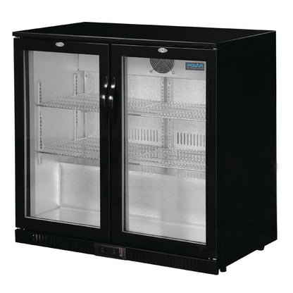 Polar G-Series Back Bar Cooler with Hinged Doors 208Ltr • PAS-GL002-A