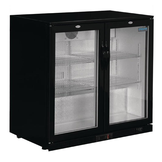 Polar G-Series Back Bar Cooler with Hinged Doors 208Ltr • PAS-GL002-A