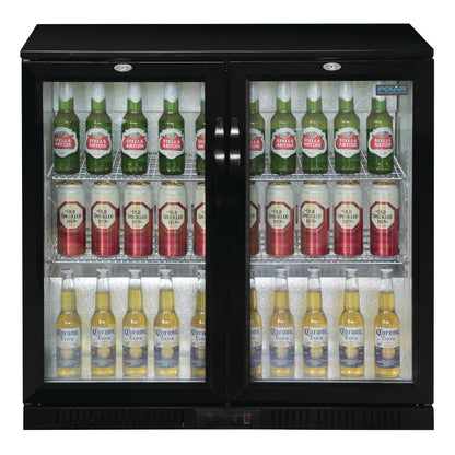 Polar G-Series Back Bar Cooler with Hinged Doors 208Ltr • PAS-GL002-A