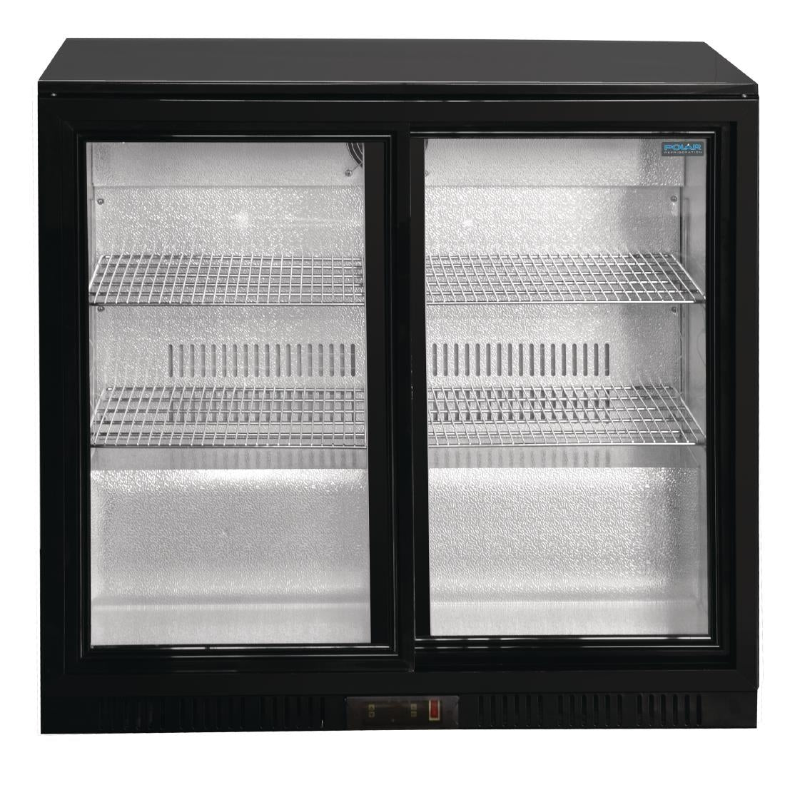Polar G-Series Back Bar Cooler with Sliding Doors 198Ltr • PAS-GL010-A