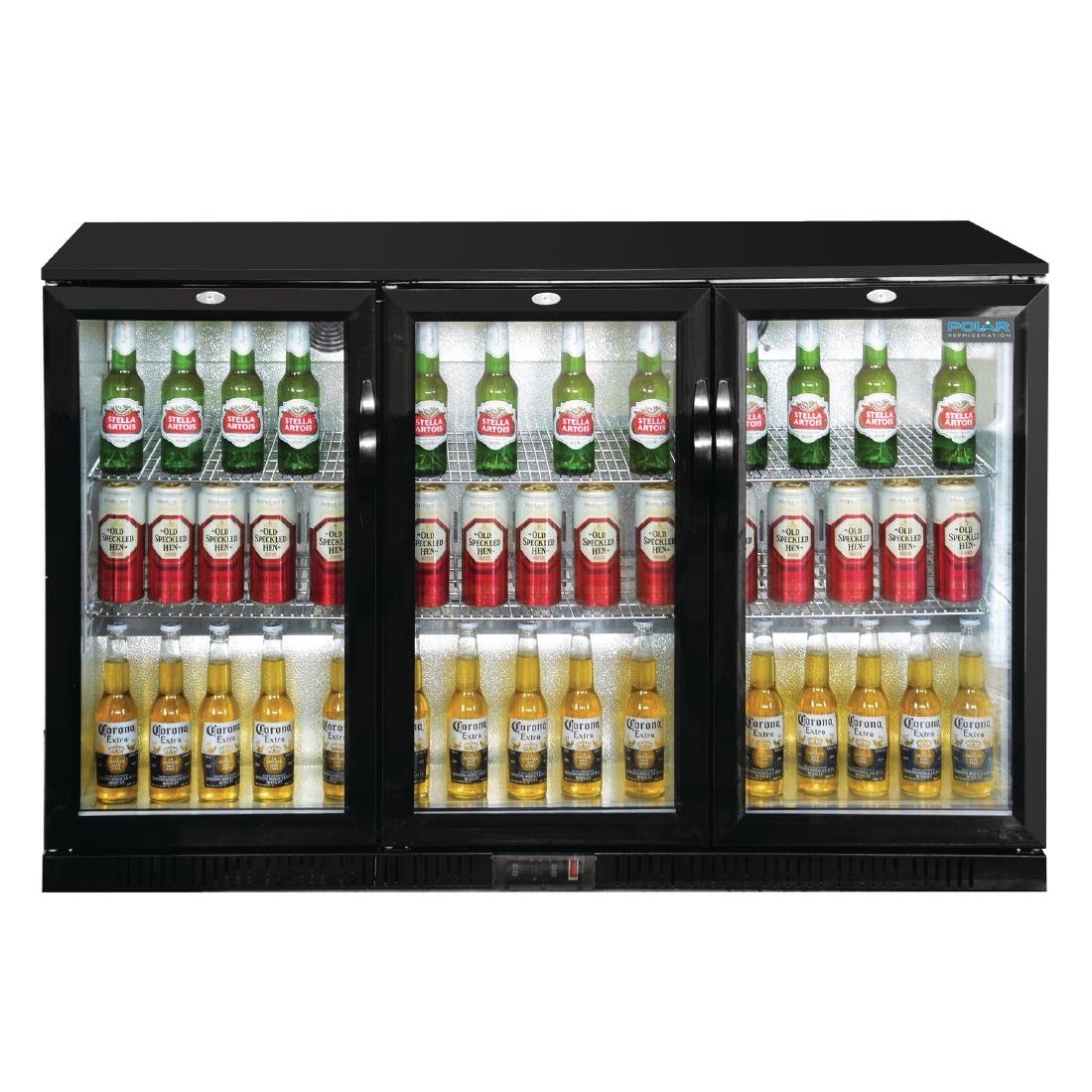 Polar G-Series Back Bar Cooler with Hinged Doors 320Ltr • PAS-GL014-A