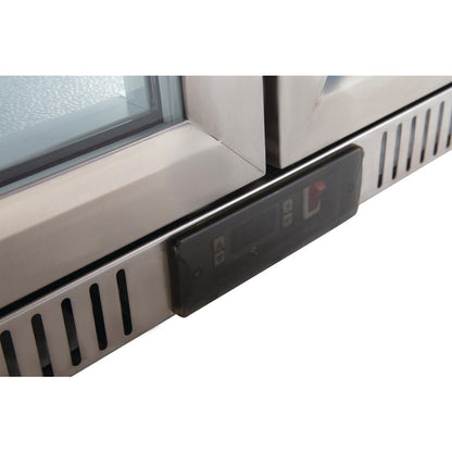 Polar G-Series Back Bar Cooler with Hinged Doors Stainless Steel 330Ltr • PAS-GL009-A