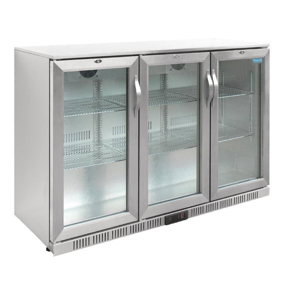 Polar G-Series Back Bar Cooler with Hinged Doors Stainless Steel 330Ltr • PAS-GL009-A
