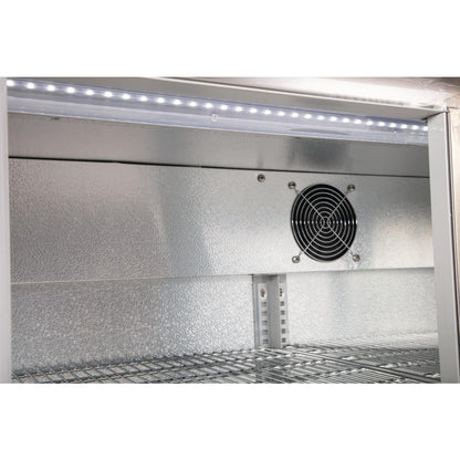 Polar G-Series Back Bar Cooler with Hinged Doors Stainless Steel 330Ltr • PAS-GL009-A