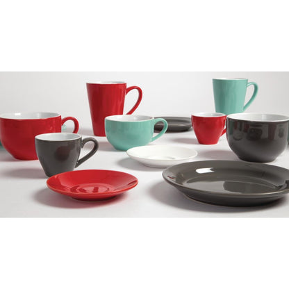 Olympia Cafe Espresso Saucer Red (12 Pack) (Pack of 12) • PAS-GK085