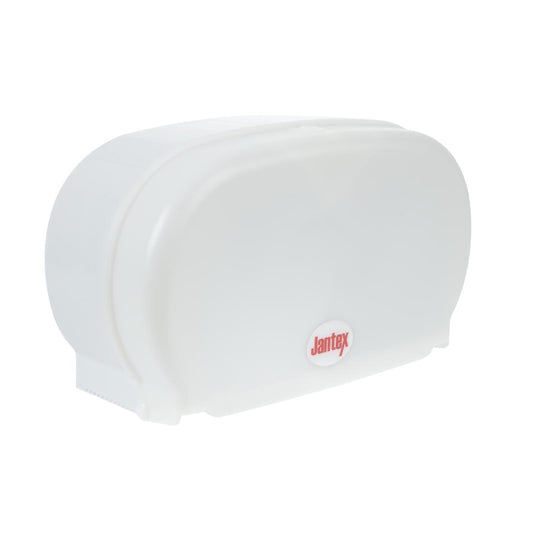 Jantex Micro Twin Toilet Roll Dispenser • PAS-GL062