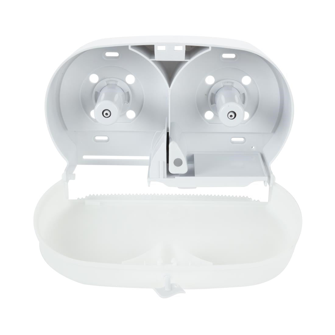 Jantex Micro Twin Toilet Roll Dispenser • PAS-GL062