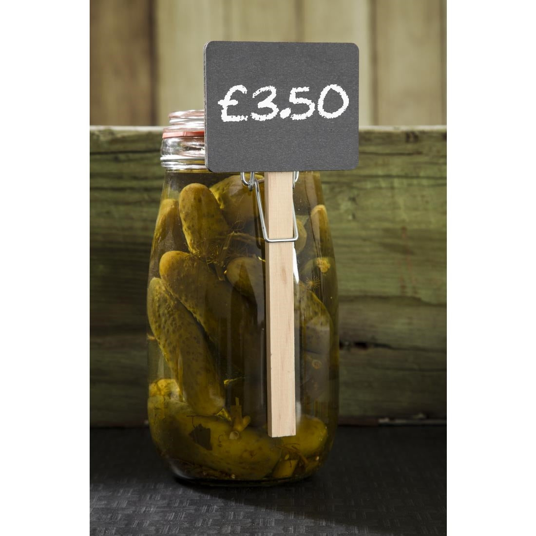 Olympia Mini Blackboard Display Sign • PAS-GL086