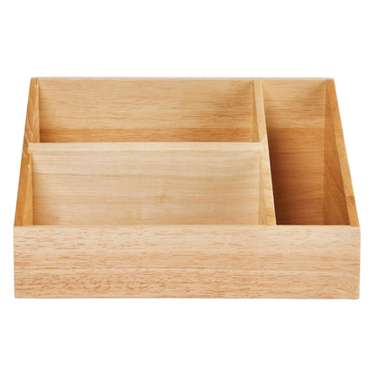 Olympia Hevea Wood Tea Station • PAS-GL090