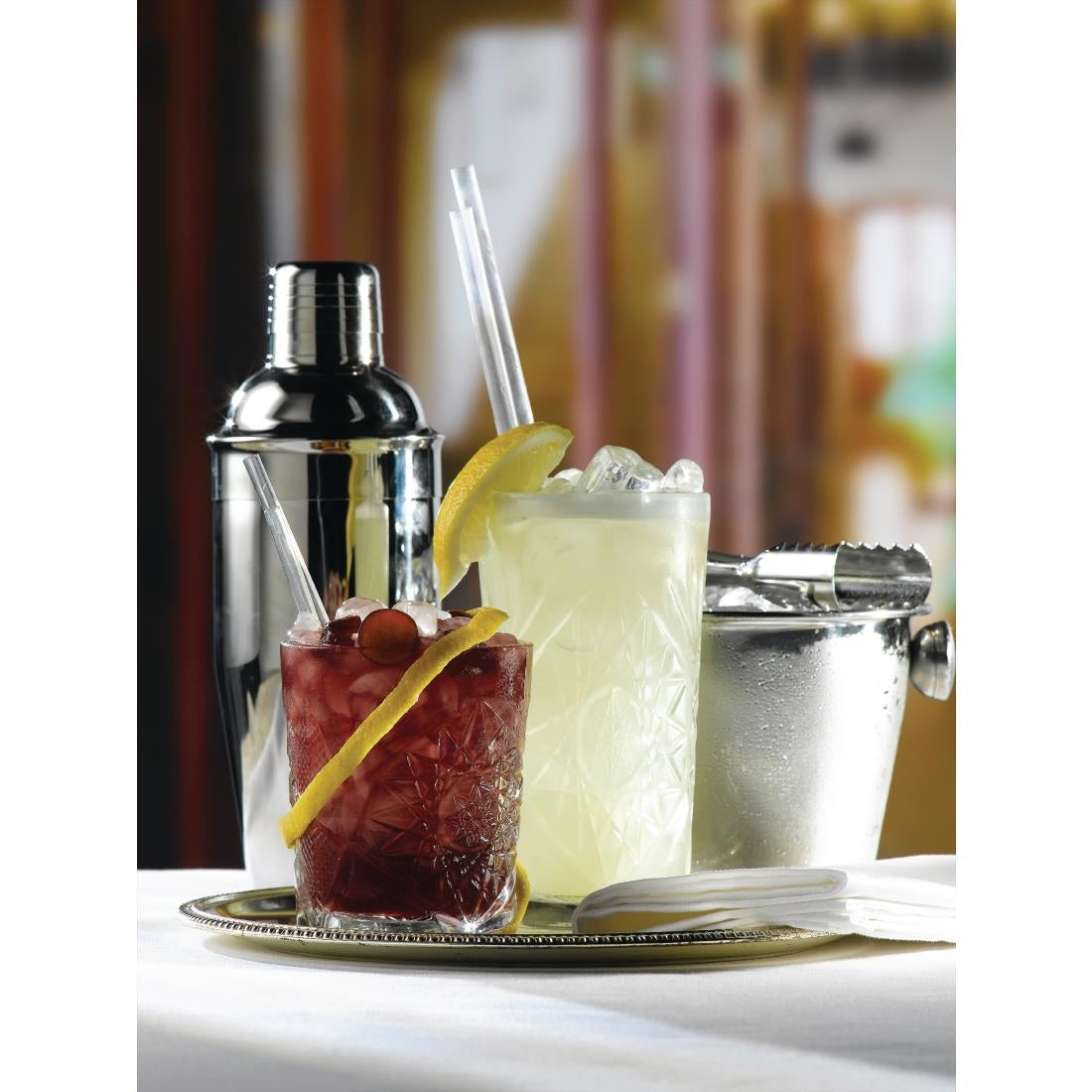 Libbey Retro Hobstar Whiskey Glasses 355ml (12 Pack) • PAS-GL157