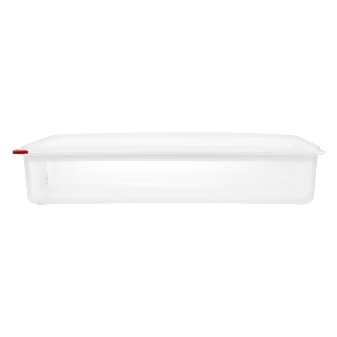 Araven Polypropylene 1/1 Gastronorm Containers With Lids 100mm (4 Pack) • PAS-GL260