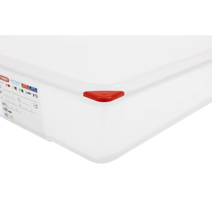 Araven Polypropylene 1/1 Gastronorm Containers With Lids 100mm (4 Pack) • PAS-GL260
