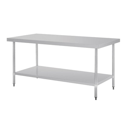 Vogue Stainless Steel Centre Table 1800mm • PAS-GL279