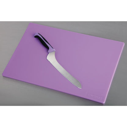 Hygiplas Low Density Chopping Board Purple - 450x300x10mm • PAS-GL295