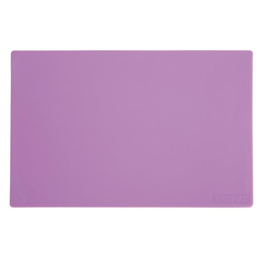 Hygiplas Low Density Chopping Board Purple - 450x300x10mm • PAS-GL295