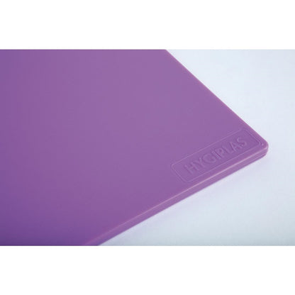Hygiplas Low Density Chopping Board Purple - 450x300x10mm • PAS-GL295