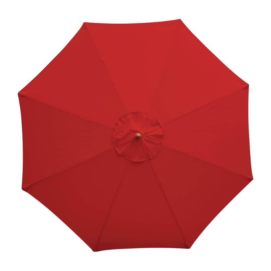 Bolero Round Umbrella 2.5m Diameter Red • PAS-GL304